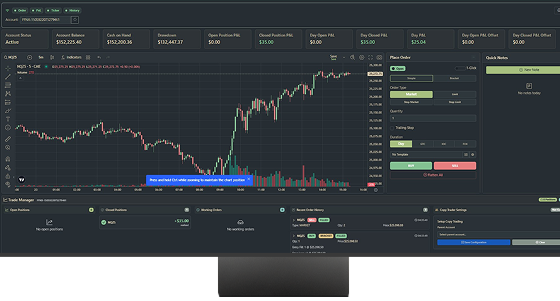 ONYX trading platform interface by Day Traders